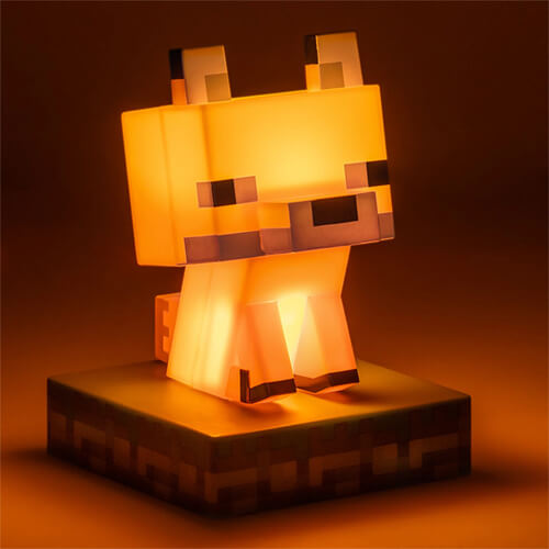 Paladone-Minecraft-Fox-Icon-Light