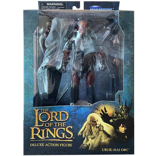 Diamond Select Toys Lord of The Rings Series 4 - Uruk-Hai Orc Deluxe ...