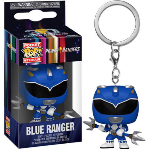 Funko Pocket Pop! Power Rangers - Blue Ranger Vinyl Figure Keychain